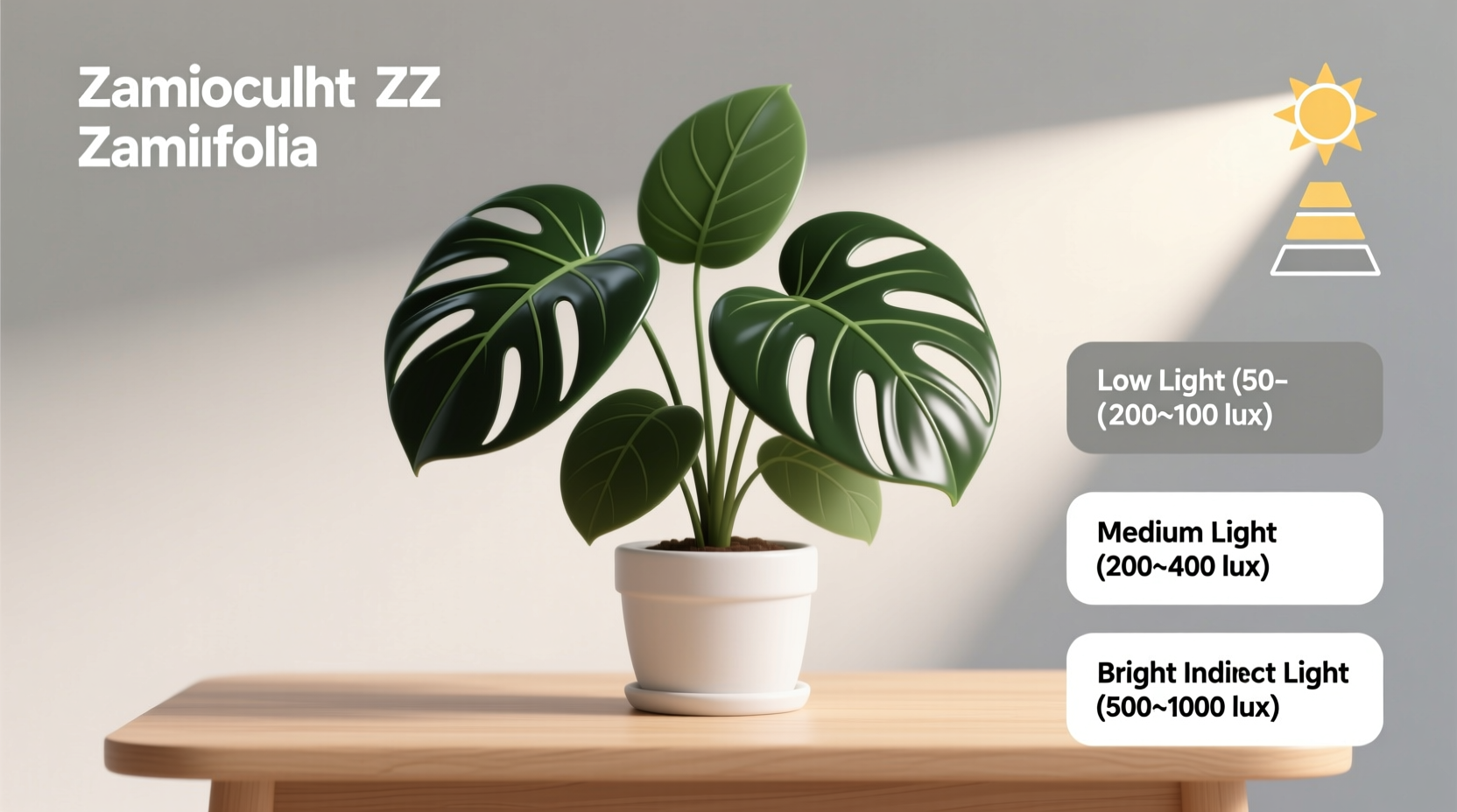 How Much Light Does a ZZ Plant Need?