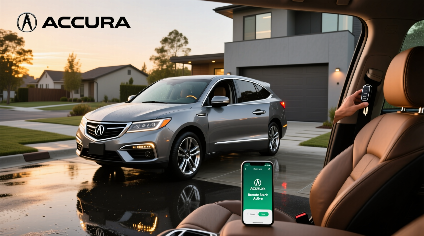 How to Use and Add Remote Start on a 2016 Acura MDX