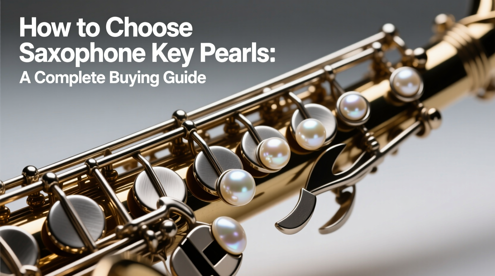 saxophone key pearls