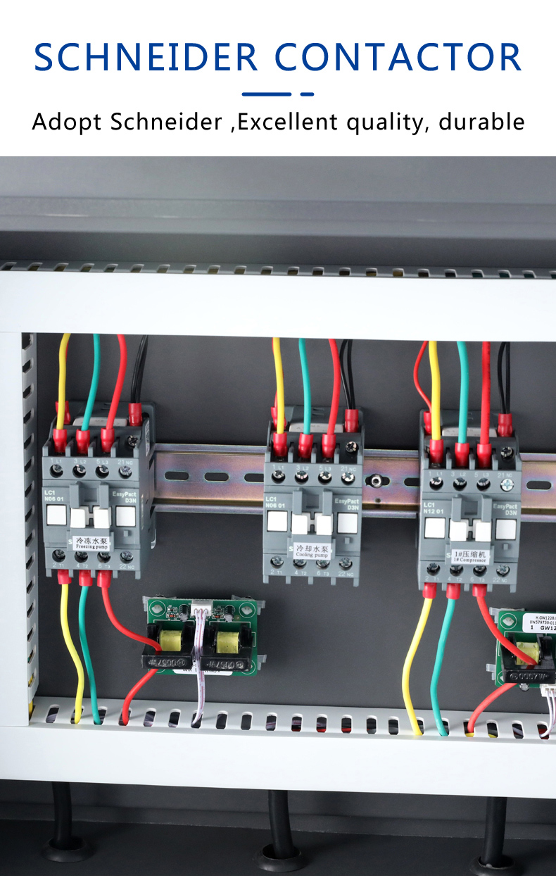 8HP industrial water cooled chiller price for molding machine