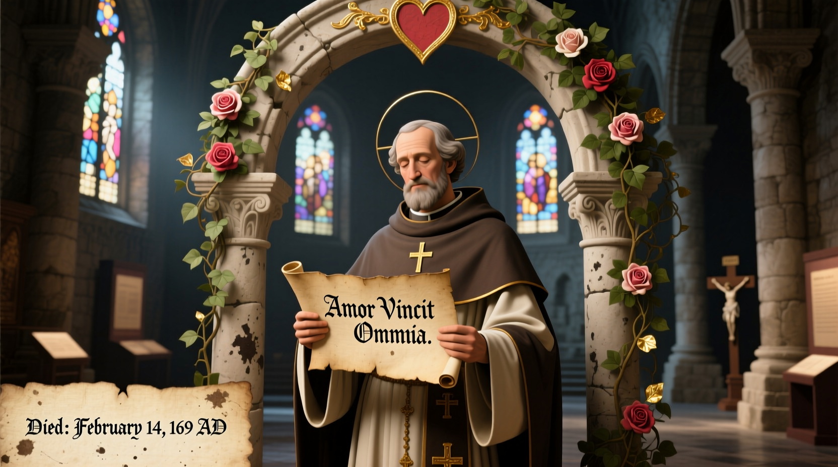 when did saint valentine die