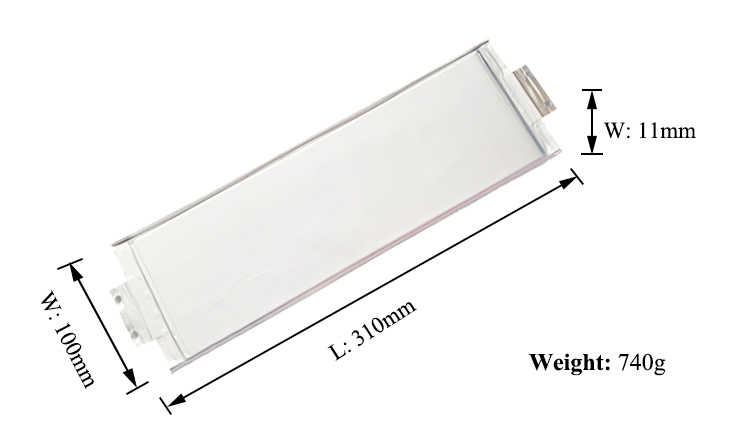 NCM Battery Cell Rechargeable Custom 3.7V Long Cycle Life Wholesale NMC Pouch Cell For Electric Vehicle/RV/Golf Carts