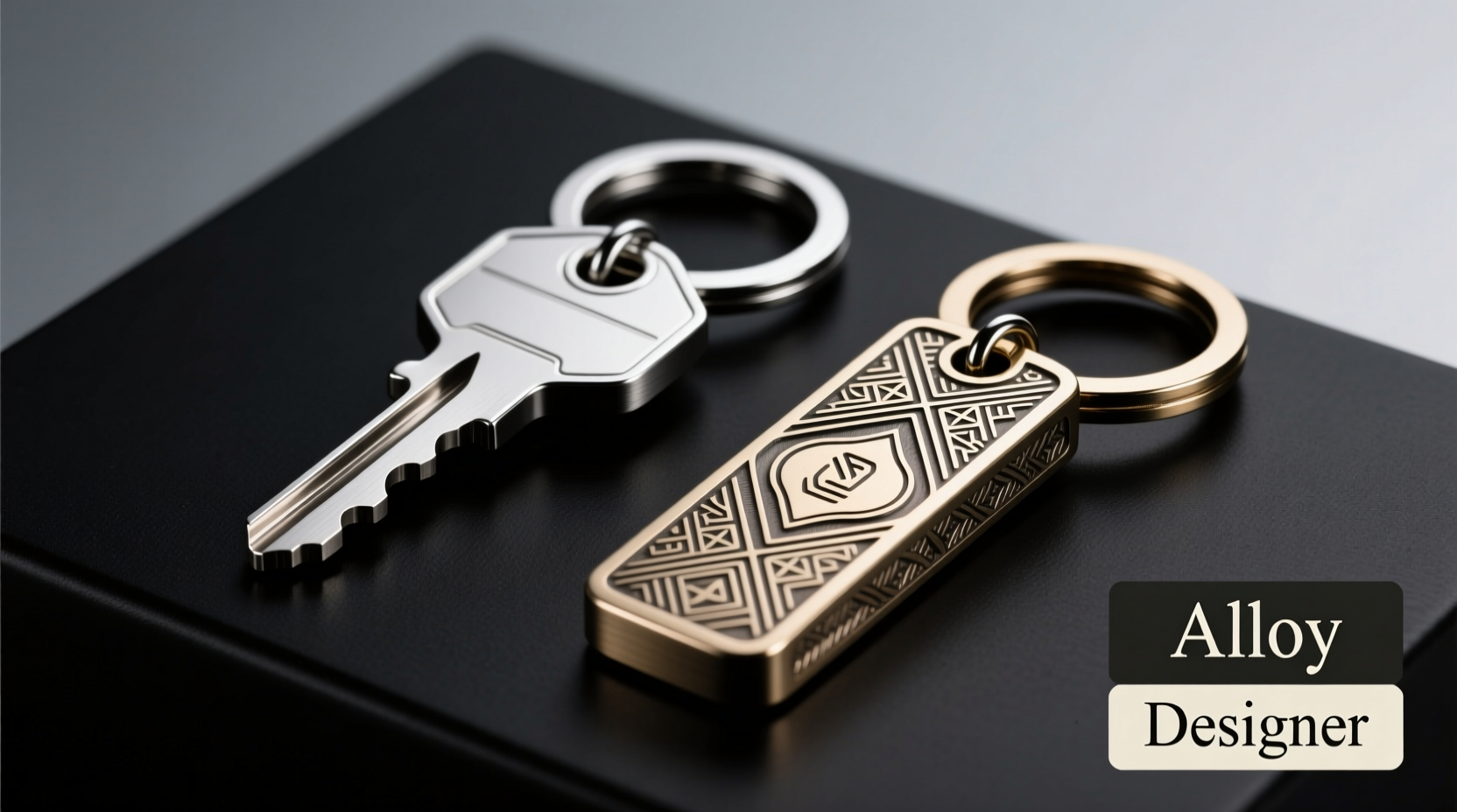 alloy vs designer keychains which one lasts longer and looks better