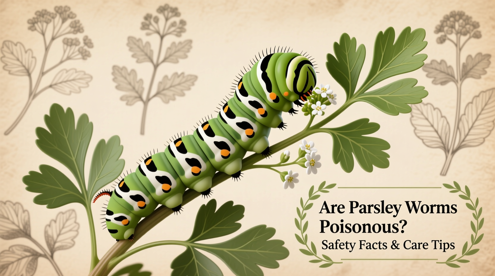Are Parsley Worms Poisonous? Safety Facts & Care Tips