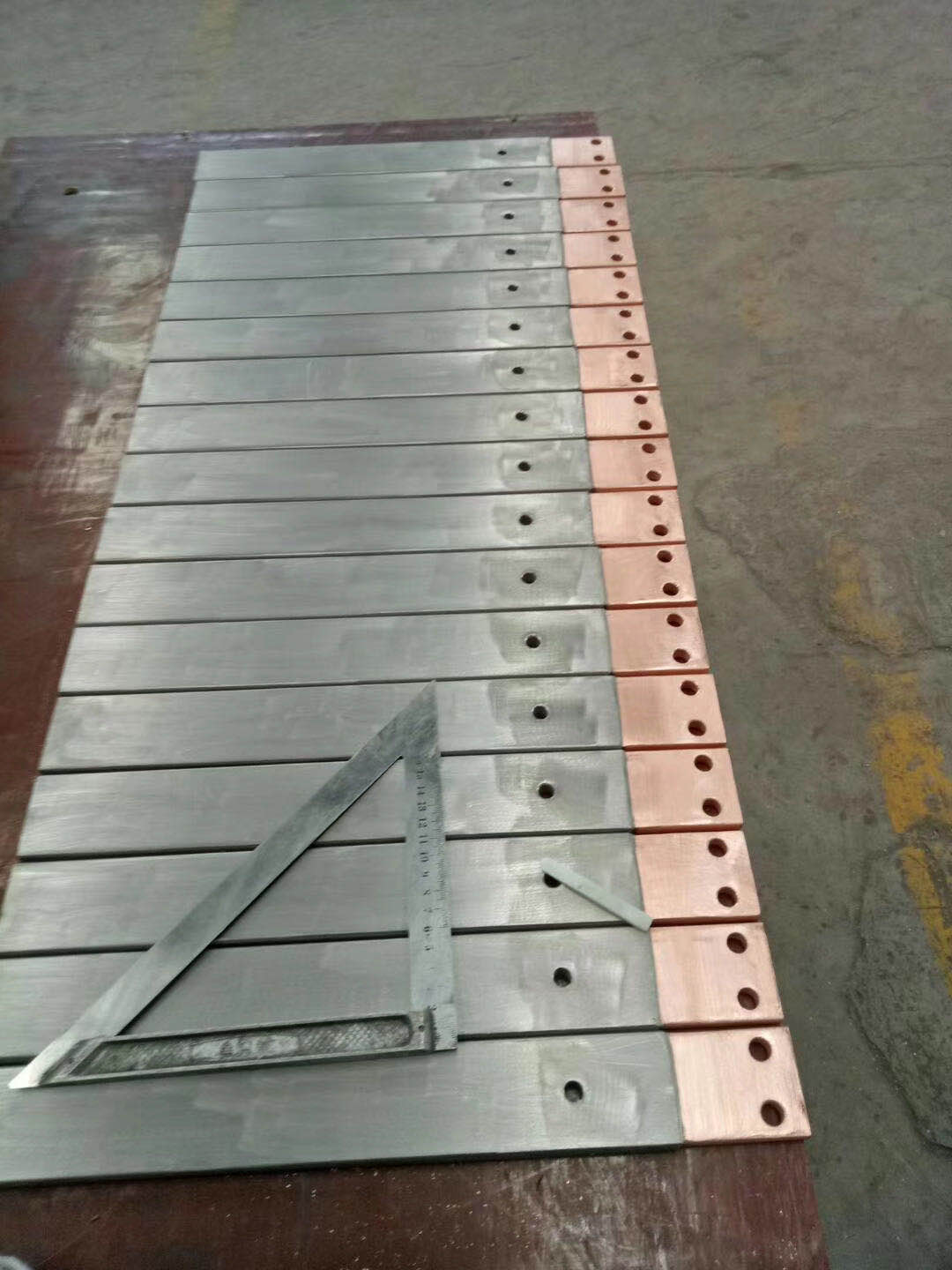 工厂定制电解电镀湿法冶金金属阳极电解槽用钛包铜