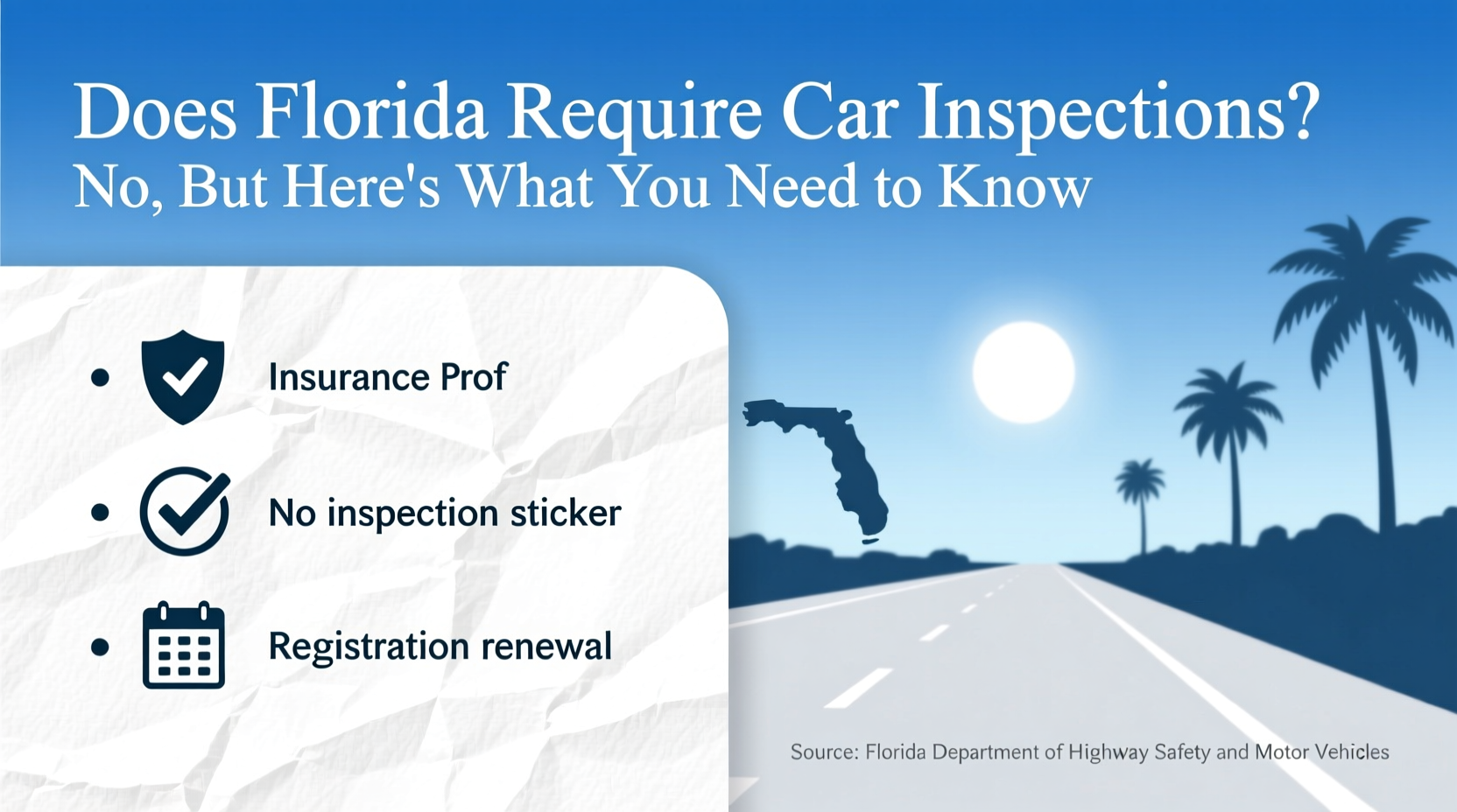 does fl require car inspections