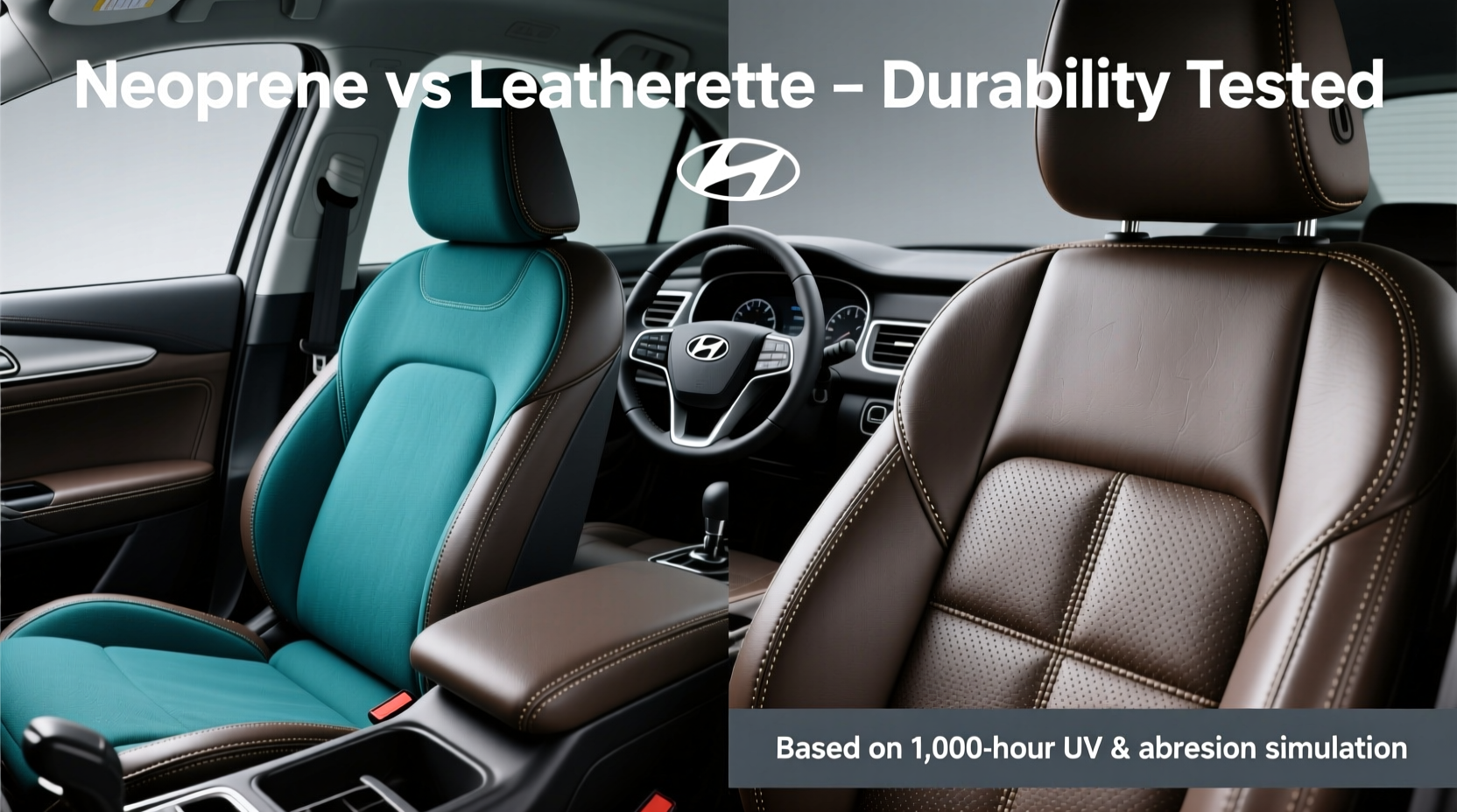 Neoprene vs Leatherette for Hyundai Tucson: Durability Facts