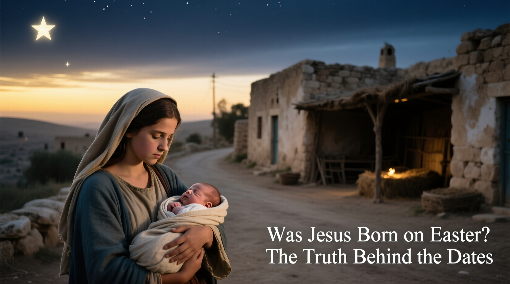 was jesus born on easter