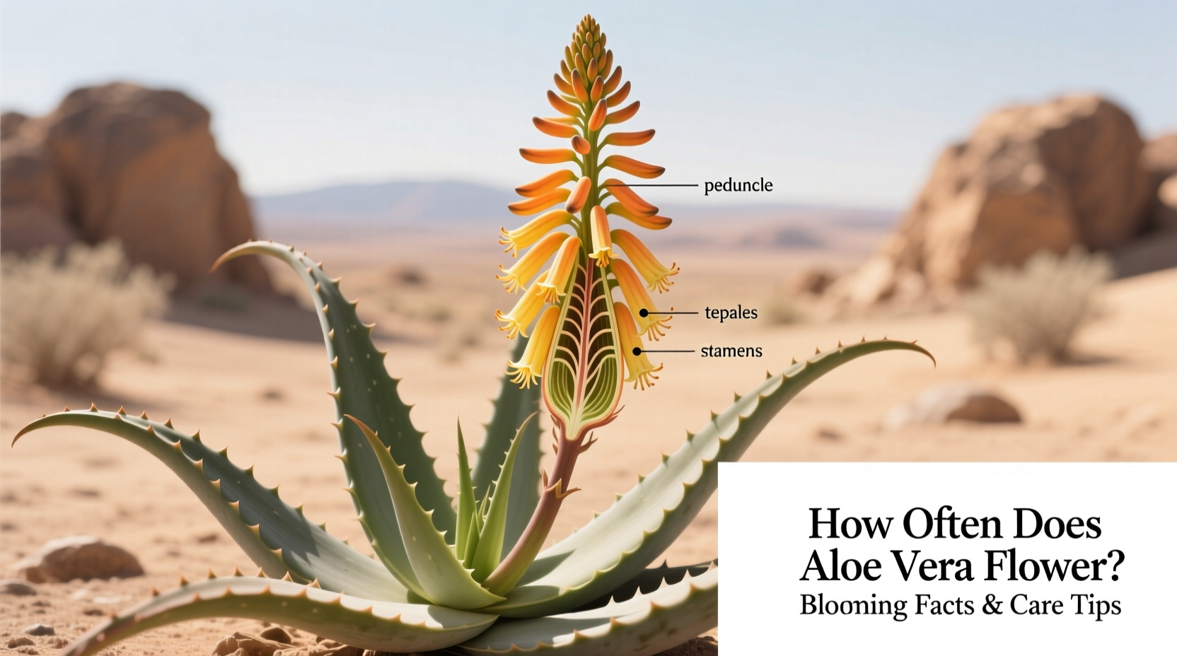 how often does aloe vera flower