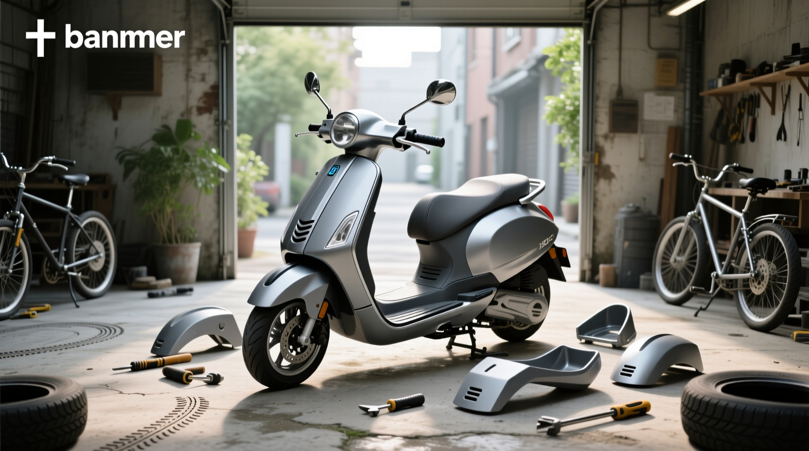 150cc scooter plastic body parts guide