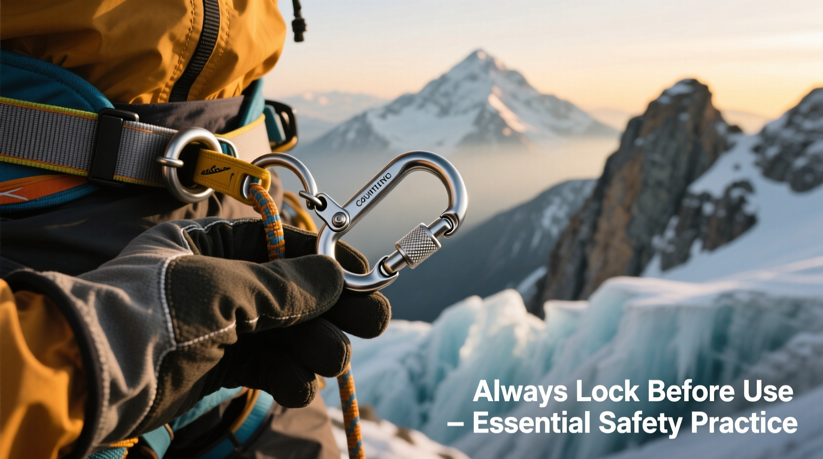 essential safety practices for using a mountaineering buckle keychain correctly