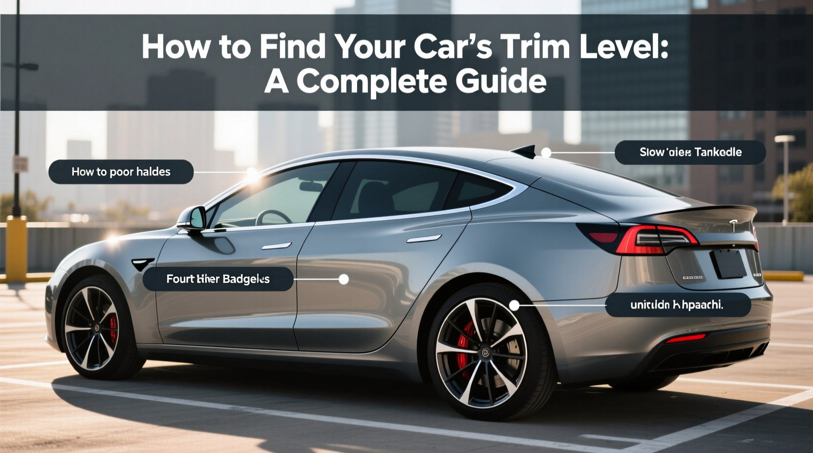 how do i find out the trim of my car