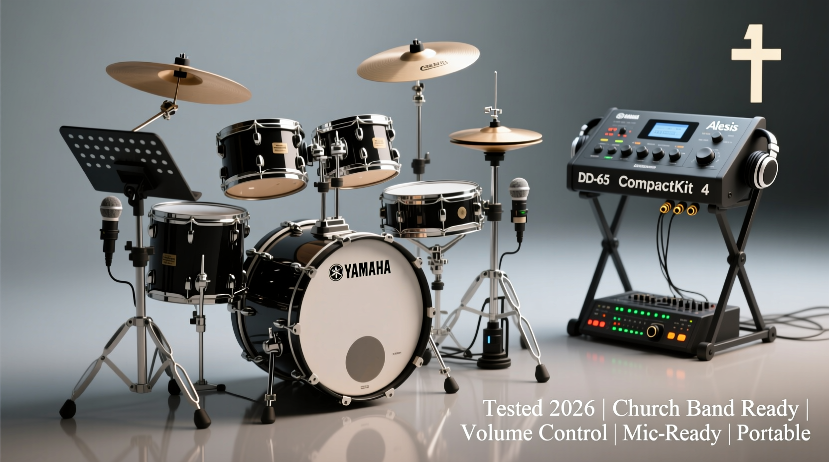 Best Drum Toys for Church Band Use in 2026: Volume Control, Portability, and Mic Compatibility Tested on Yamaha DD-65 vs Alesis CompactKit 4