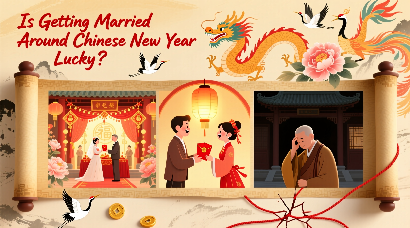 is getting married around chinese new year lucky