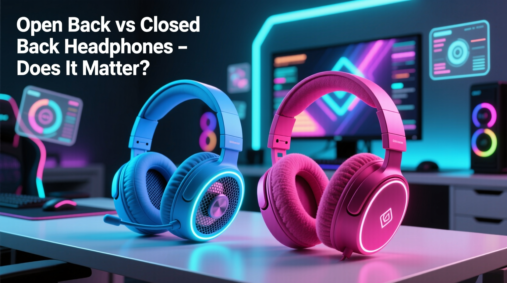 open back vs closed back headphones for gaming does it really make a difference or is it just hype
