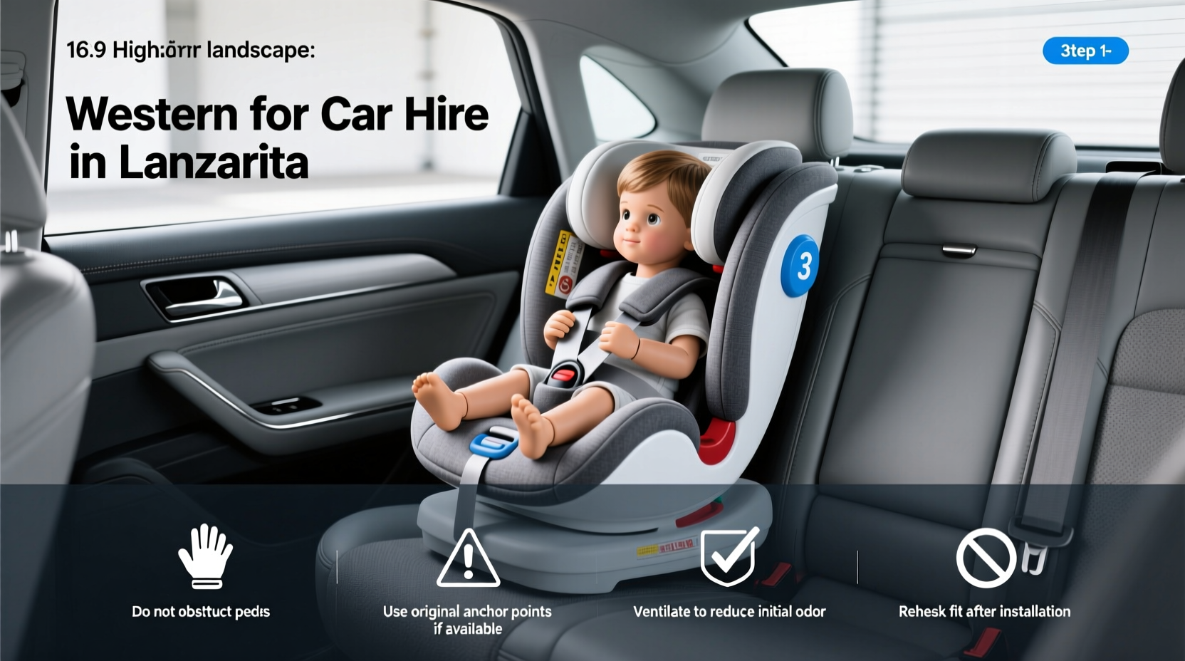 How to Choose Car Hire Lanzarote Free Child Seats: A Practical Guide