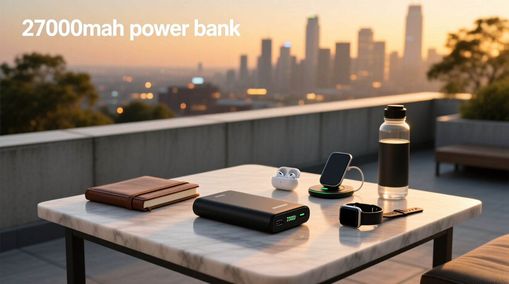 27000mah power bank airplane approved laptop capable