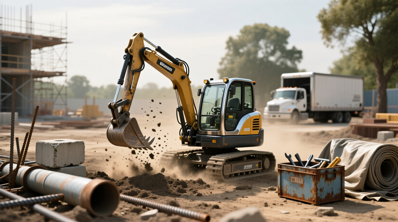 How to Choose a Mini Excavator with Cab Air Conditioning