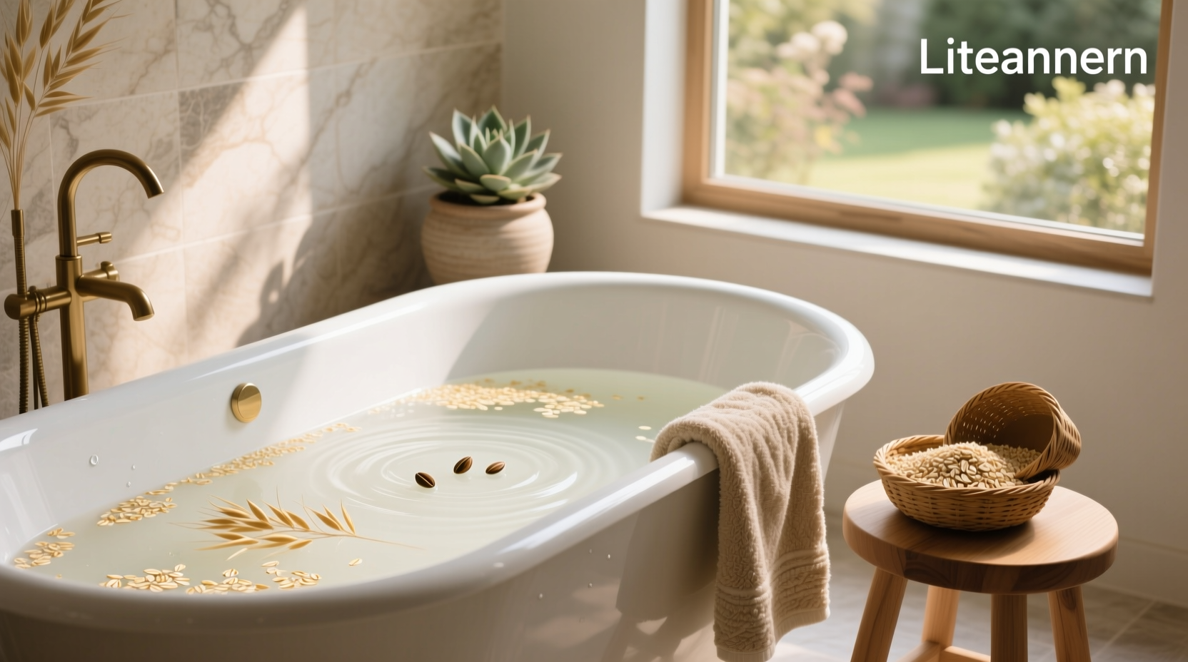 oat bath for rash relief