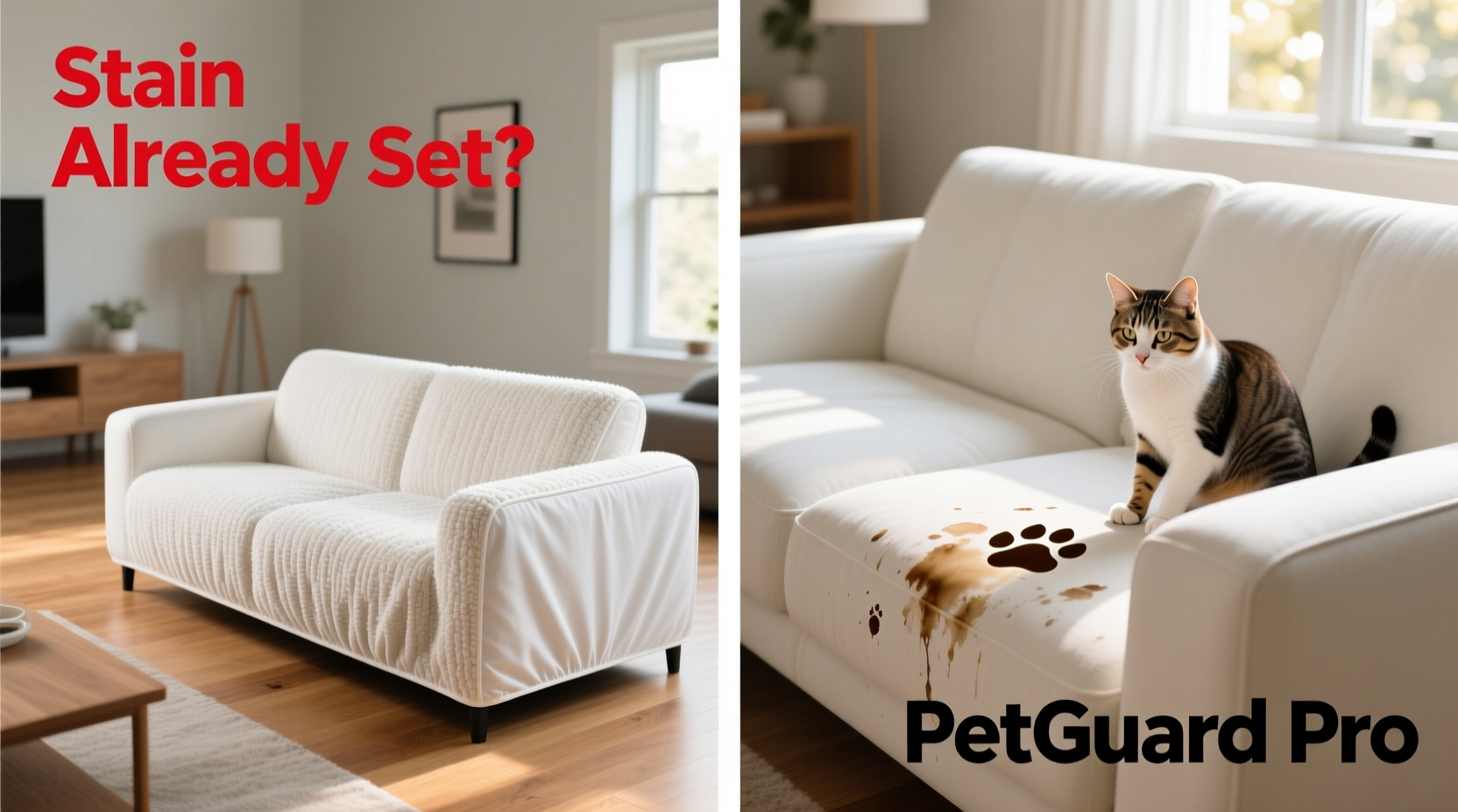 stain treatment or sofa cover which is actually better for pet owners