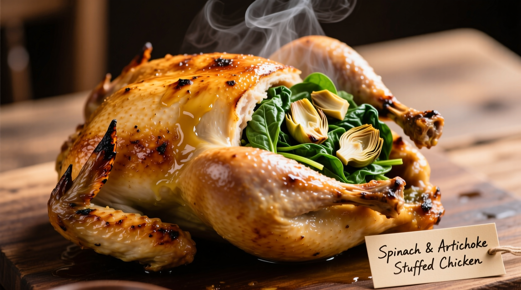 Perfect Chicken Stuffed with Spinach and Artichoke Recipe