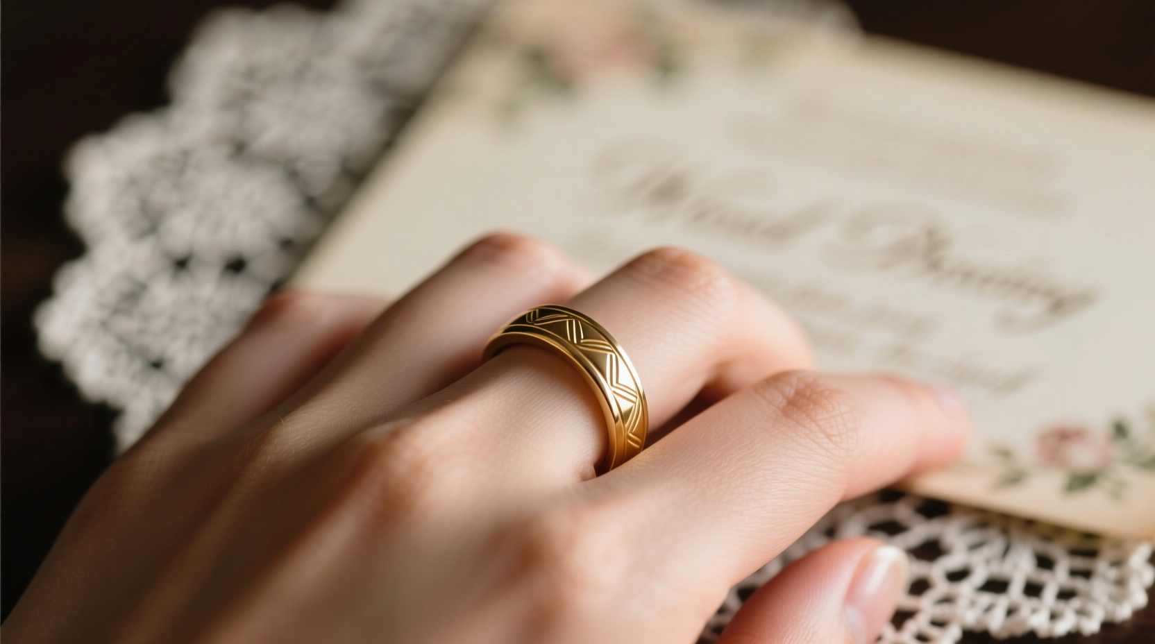 what finger does a wedding band go on