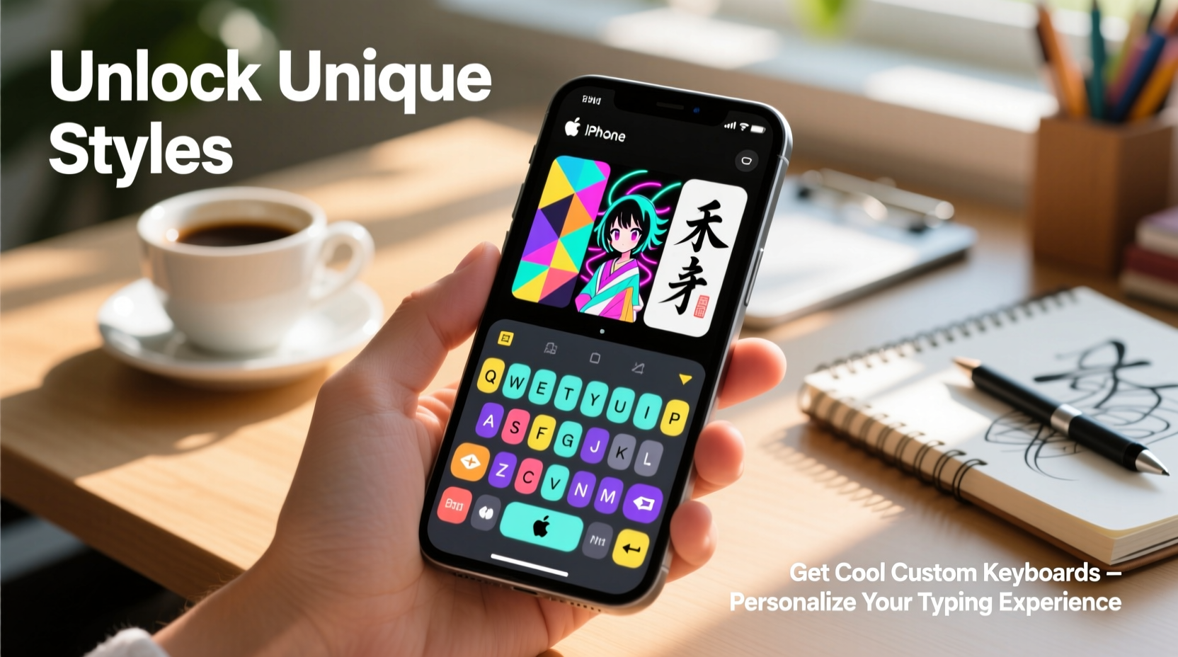 unlock unique styles how to get cool custom keyboards on your iphone for a personalized typing experience
