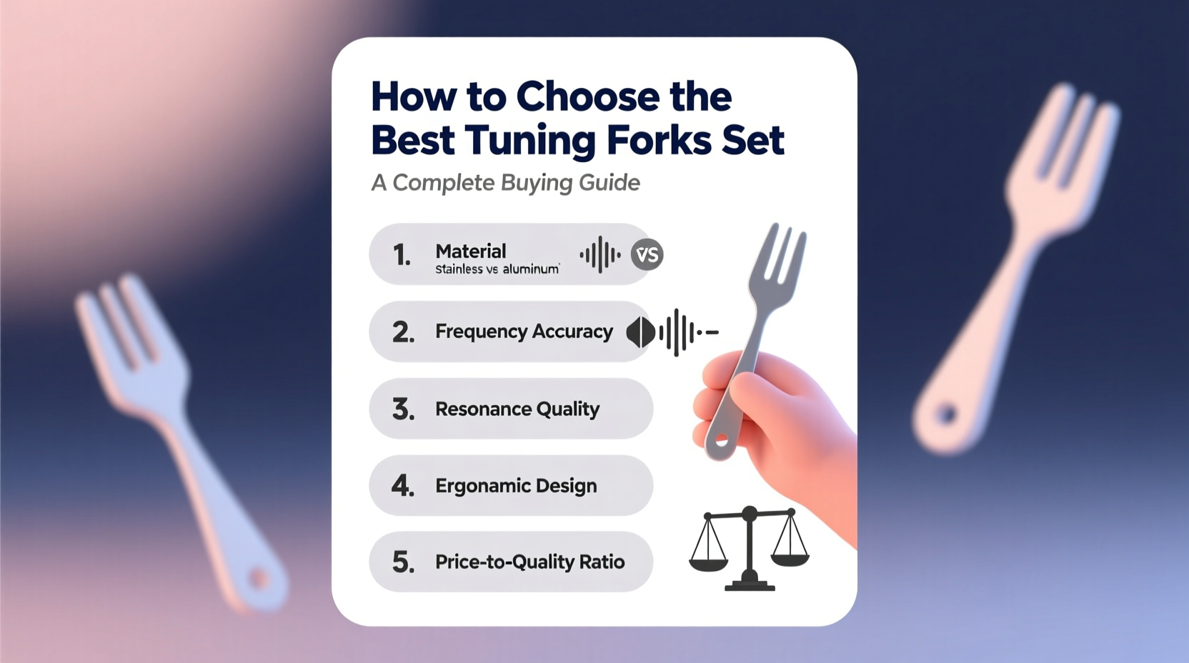 tuning forks set