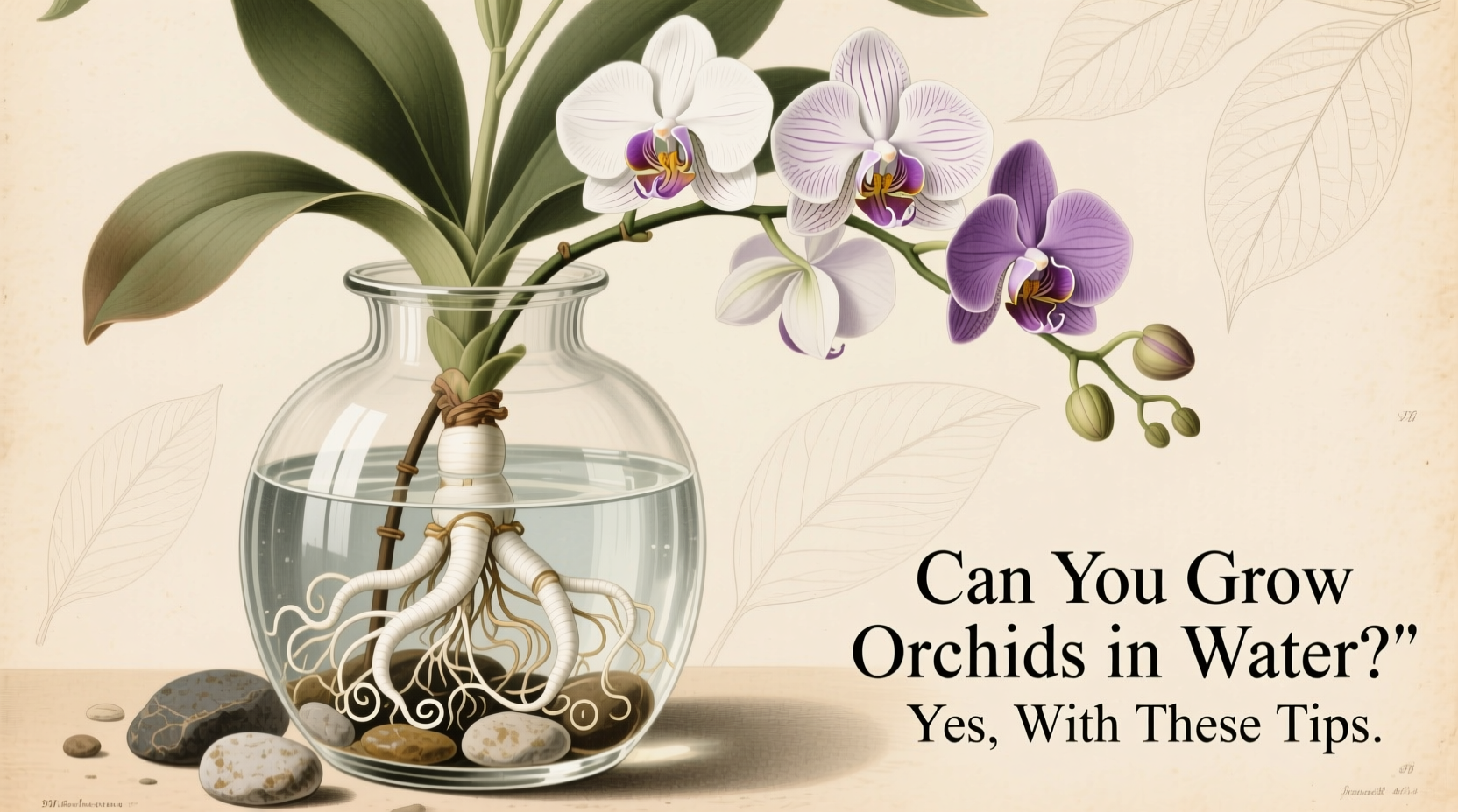Can You Grow Orchids in Water? Yes, With These Tips