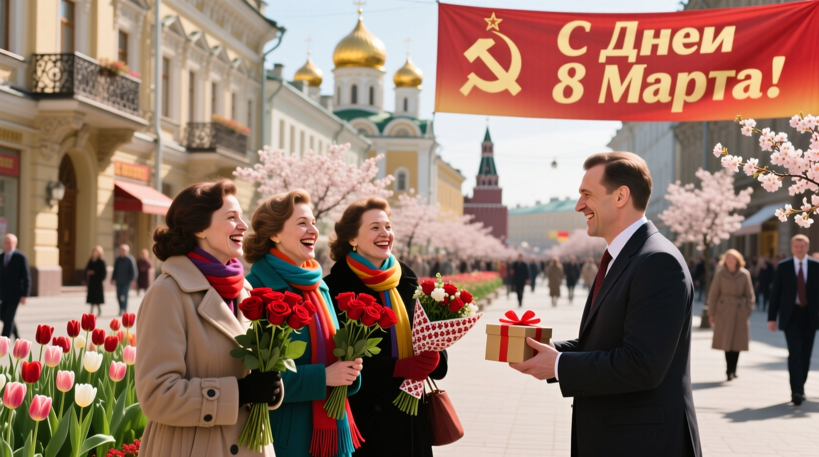 march 8 in russia