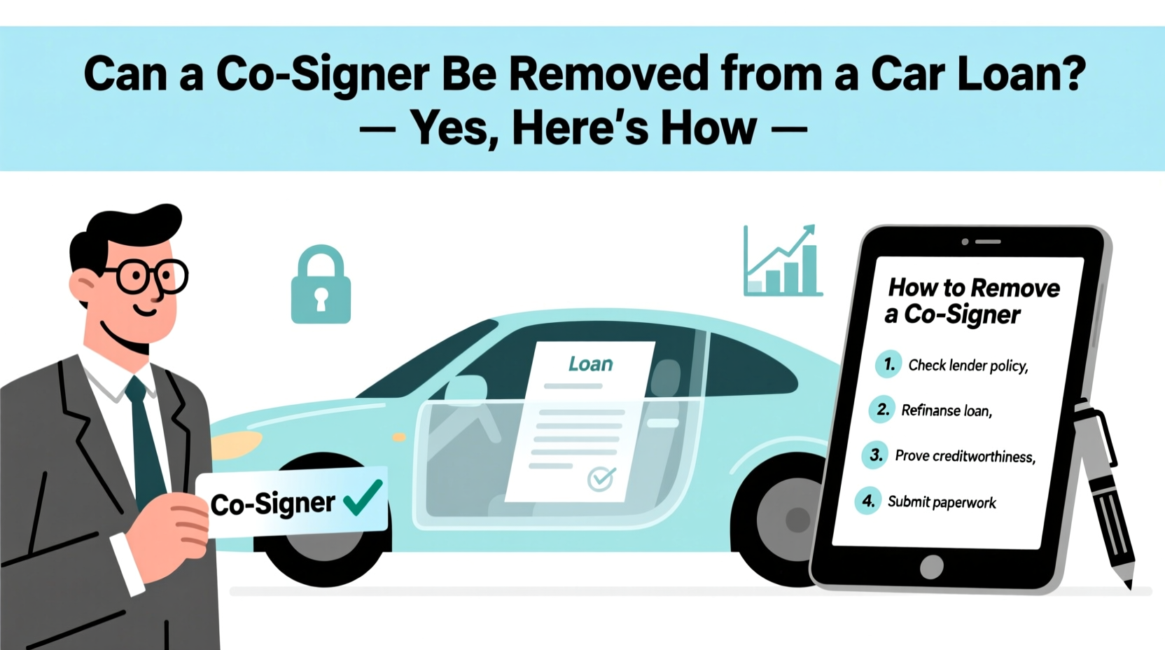 can a co signer be removed from a car loan