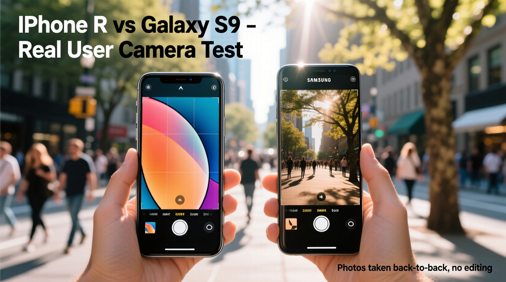 iphone xr or galaxy s9 for photos what real users say about the camera difference