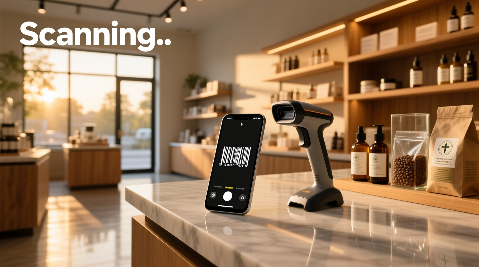 android barcode scanner guide built in vs app vs hardware