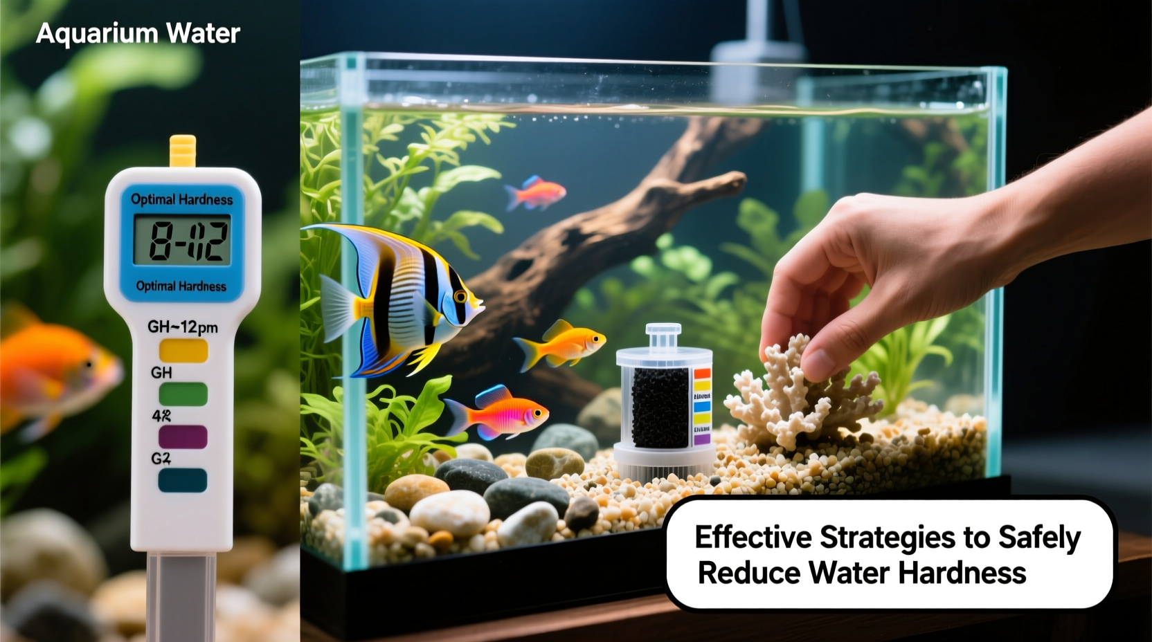 effective strategies to safely reduce water hardness in your aquarium for healthy fish
