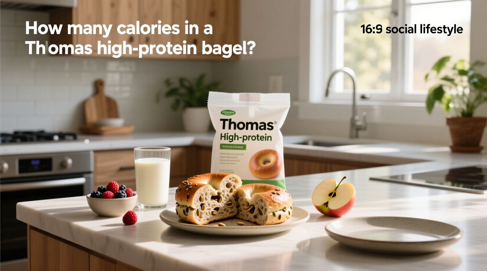 How Many Calories in a Thomas High-Protein Bagel? Full Guide