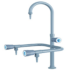 3 Way PP knob Laboratory Most Seller  Water Tap KA1-C3