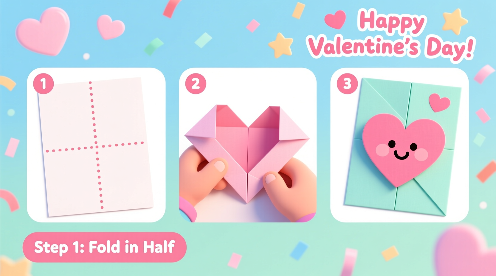How to Fold Valentine's Day Cards for Kids: Easy Step-by-Step Guide