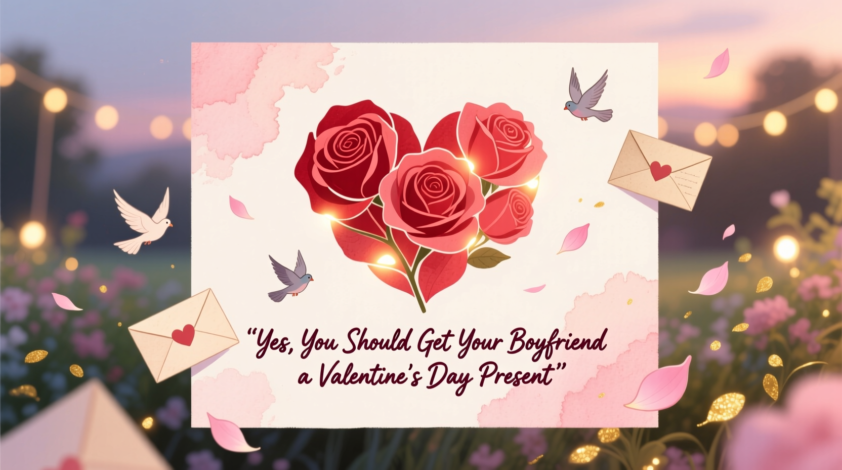 should i get my boyfriend a valentines day present
