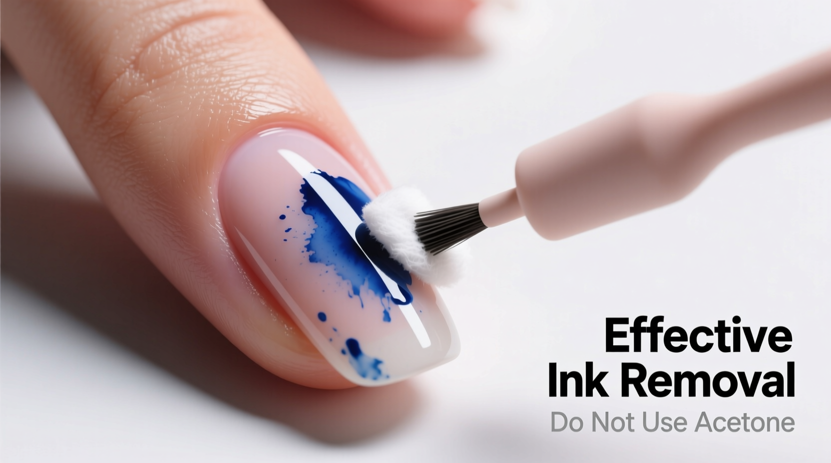 effective methods to remove pen ink from acrylic nails without damage