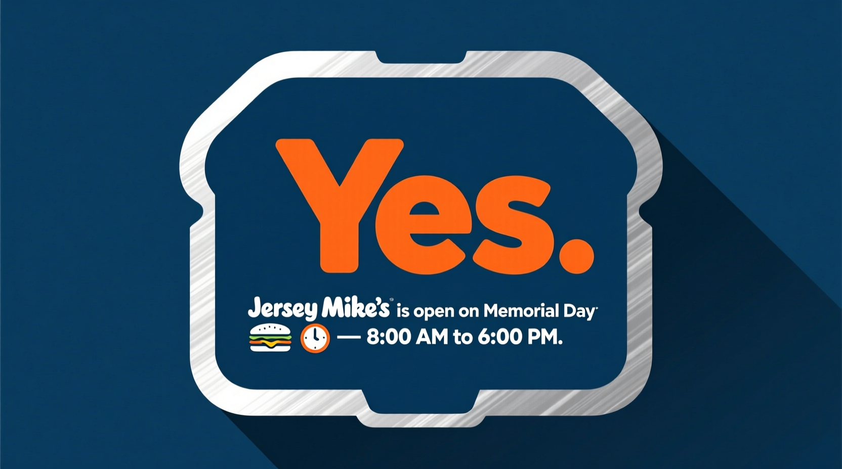 is jersey mikes open on memorial day
