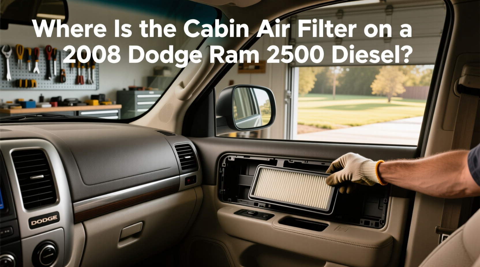 Cabin Air Filter Guide: 2008 Dodge Ram 2500