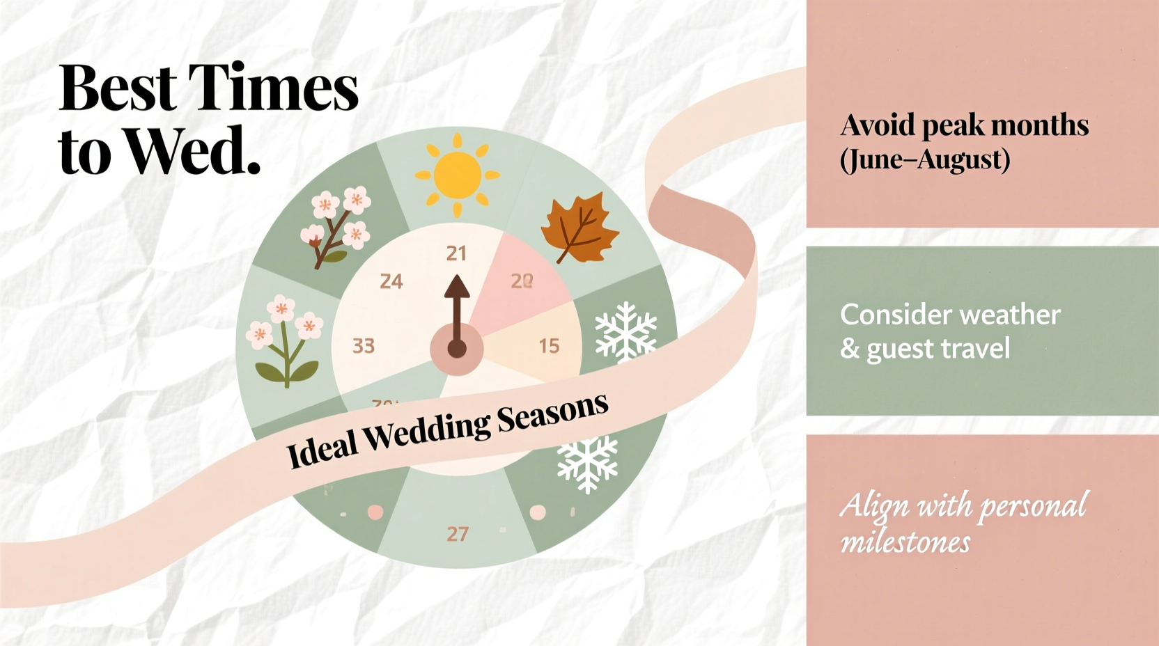 how to pick a wedding date