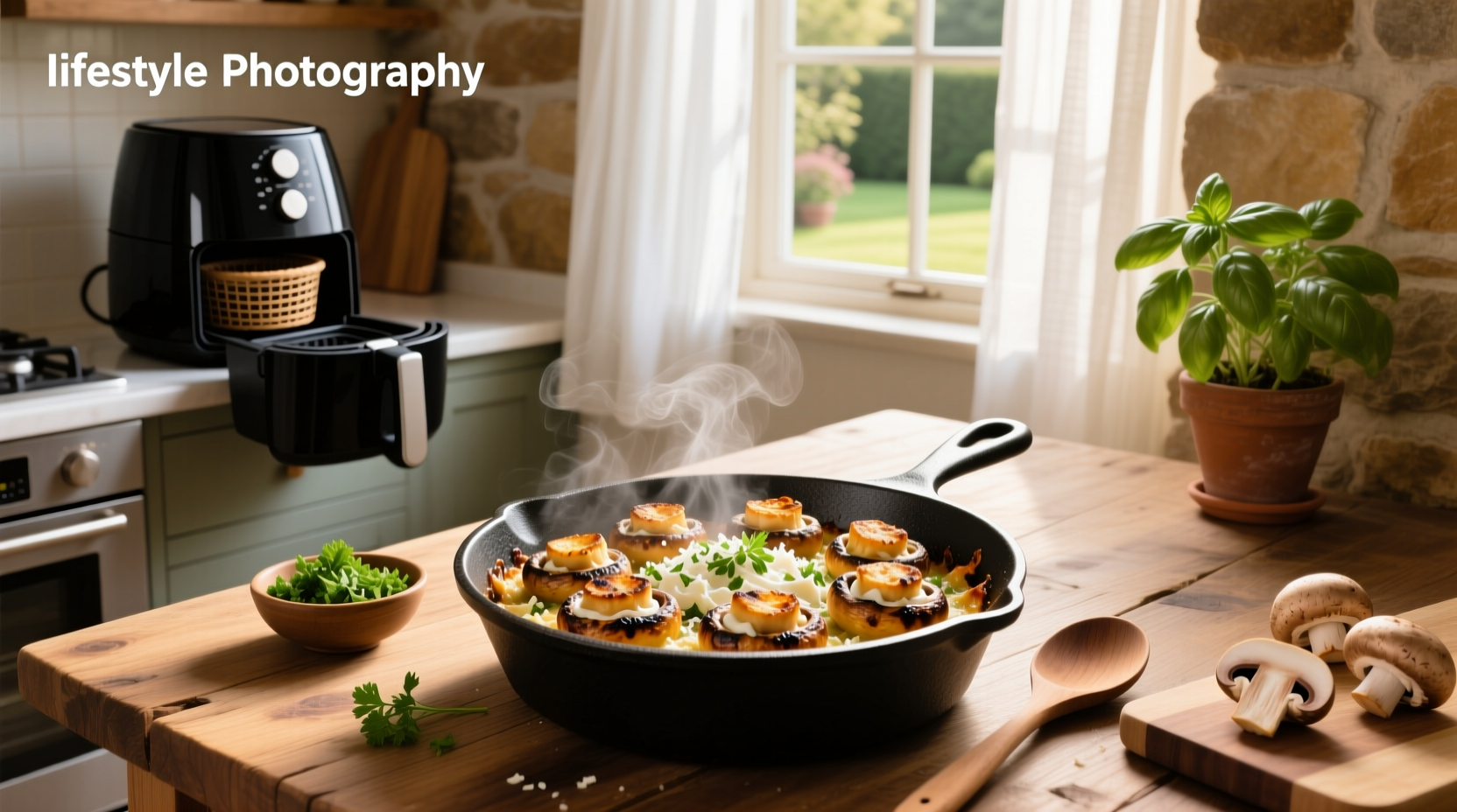 air fryer stuffed mushroom recipe guide