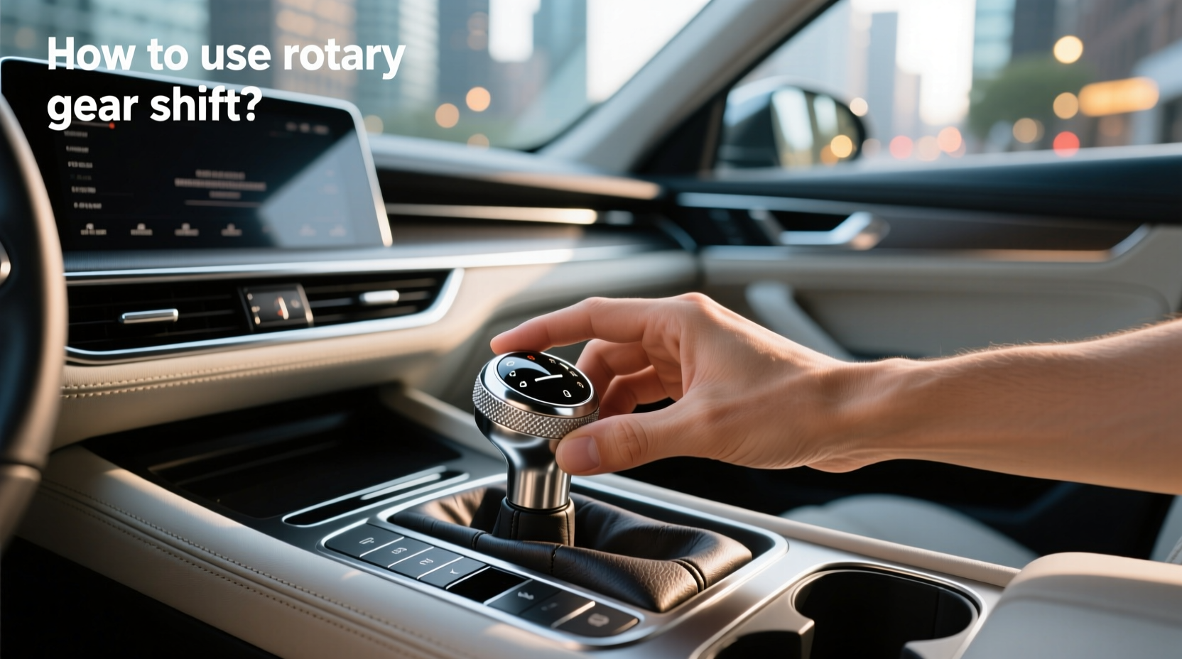 How to choose rotary shift knob,How to use rotary gear shift? guide