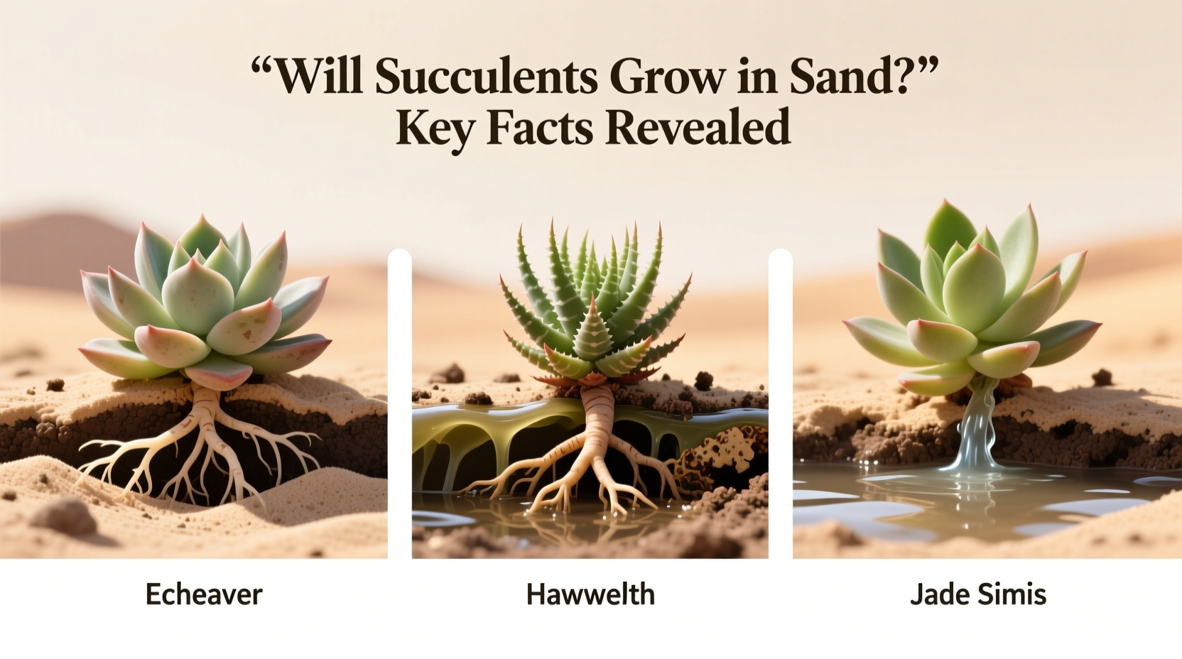Will Succulents Grow in Sand? Key Facts Revealed