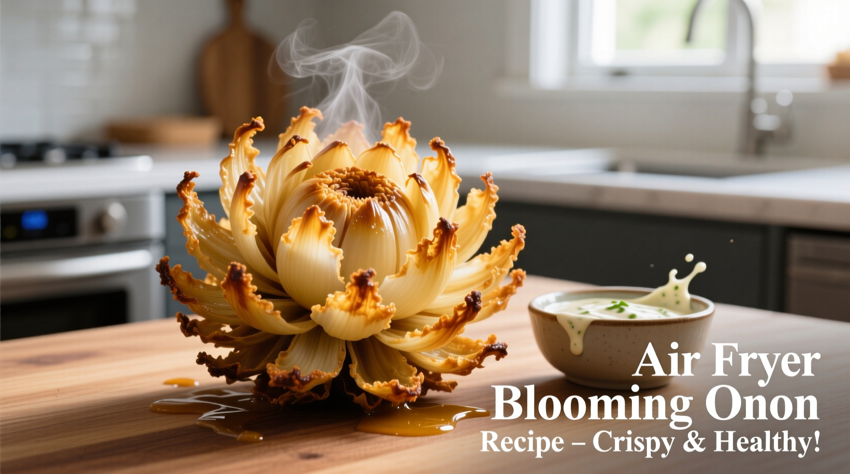 air fryer blooming onion recipe