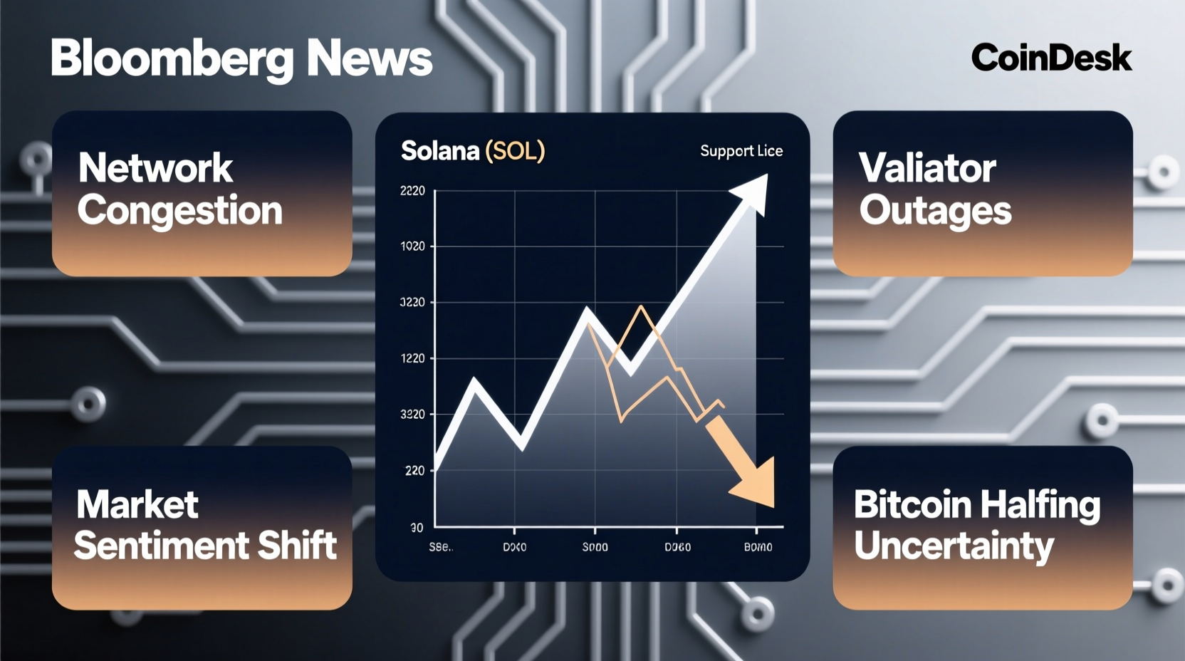 why is solana down reasons for the sol price drop explained