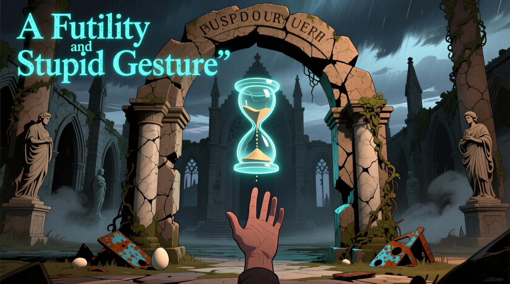 a futile and stupid gesture easter eggs