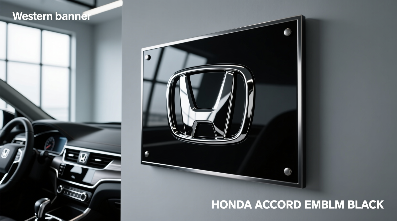 How to Replace Honda Accord Emblems with Gloss Black