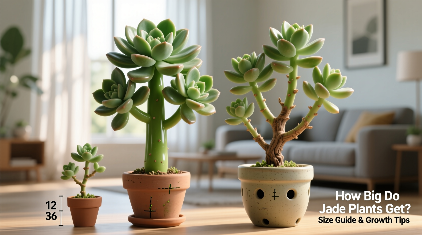 how big do jade plants get